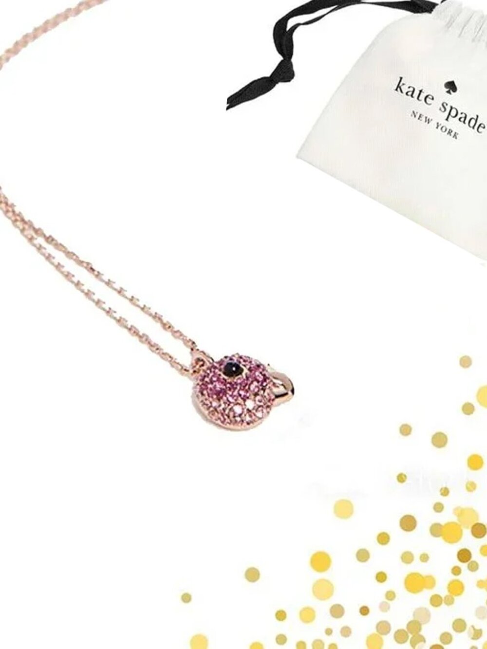kate spade Tropical Paradise Parrot Mini Pendant